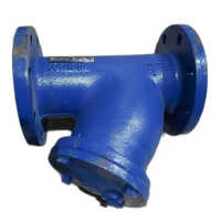 Cast Iron Y Stainer - Color: Blue