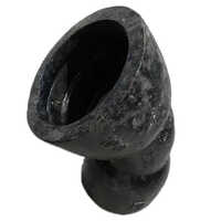 45 Degree Cast Iron Bend - Color: Silver