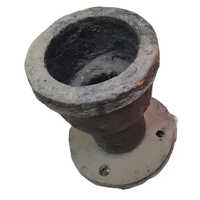 Cast Iron Socket Piece - Color: Black