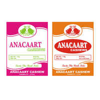 Cashews Pp Bag - Color: Multicolor