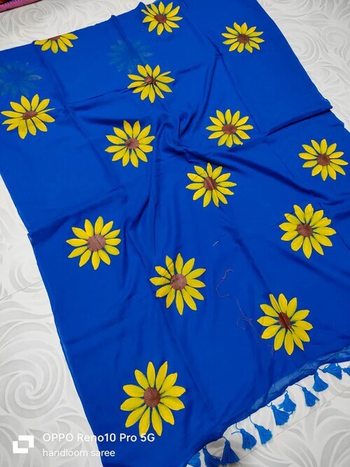Designer mul mul cotton saree
