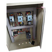 3 Phase Motor Starter - Mild Steel, Ip65 Protection, 50hz Frequency, 220v Rated Voltage | Powder Coated Finish, 1-year Warranty