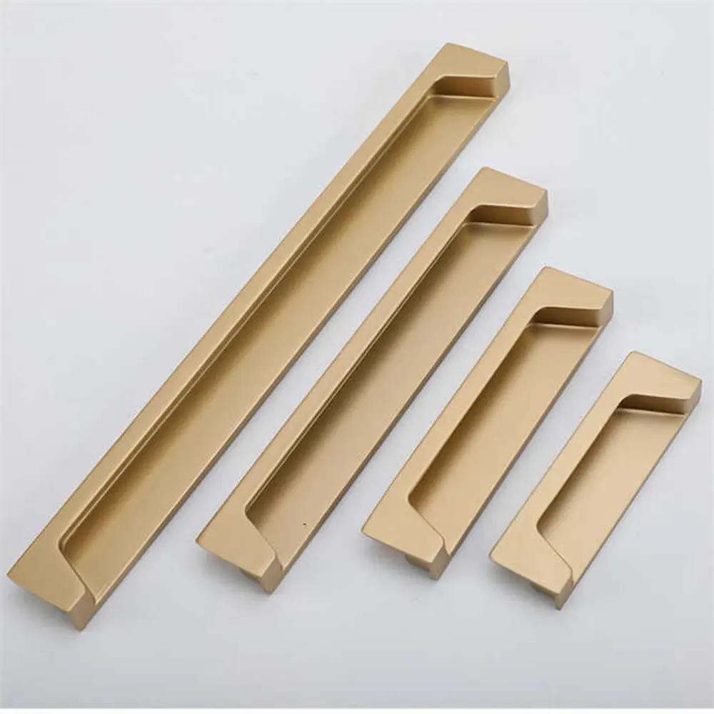 Poppy Cabinet Handle A Best For Kitchen, Bathroom, Home And Office - Color: Matte Gold