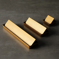 Delta Cabinet Handle | Kitchen Cabinet Handle | Drawer Pulls | Concealed Handle | Modern Handle
