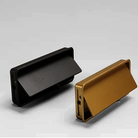 Delta Cabinet Handle | Kitchen Cabinet Handle | Drawer Pulls | Concealed Handle | Modern Handle