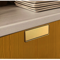 Delta Cabinet Handle | Kitchen Cabinet Handle | Drawer Pulls | Concealed Handle | Modern Handle