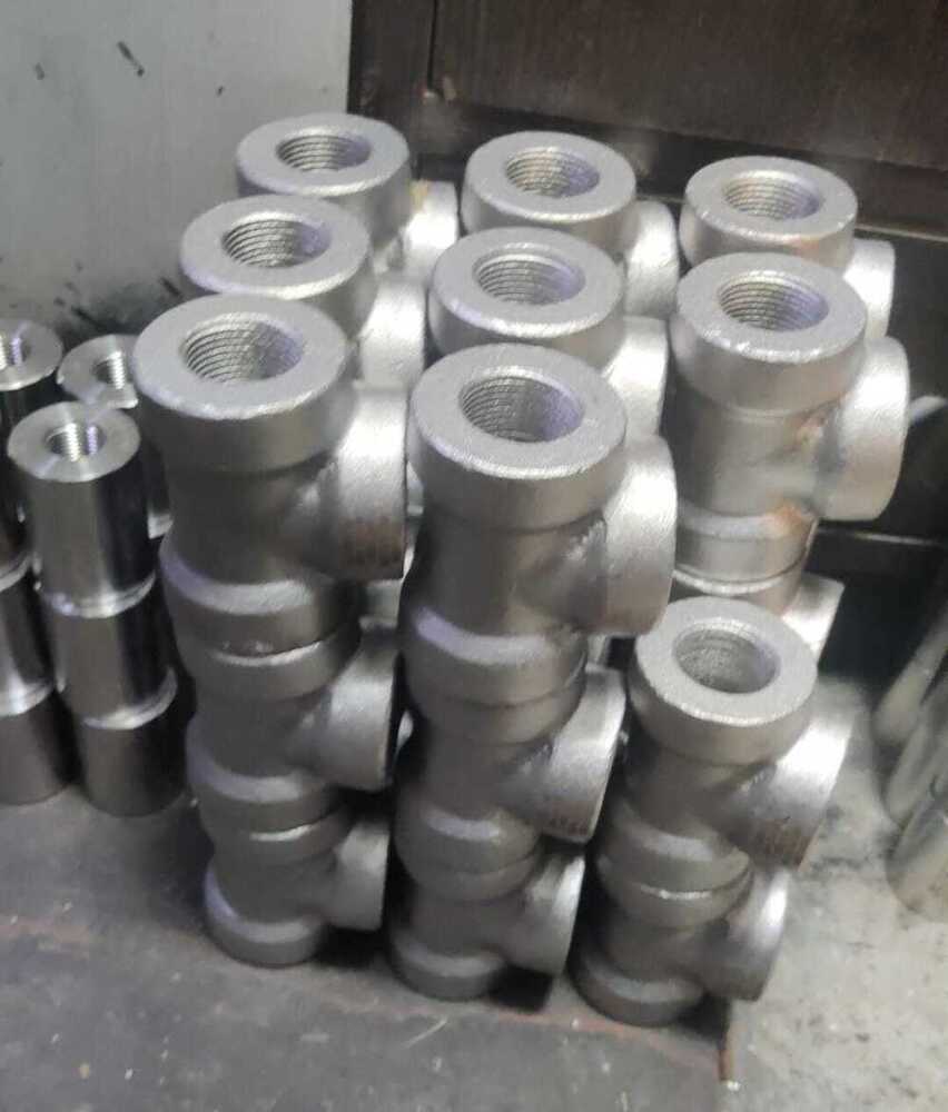 stainless steel forged tee