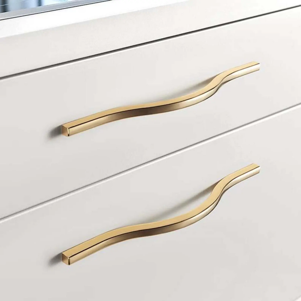 Sequoia Cabinet Handle | Kitchen Cabinet Handle | Drawer Pulls | Arch Handle | Modern Handle - Color: Matte Gold