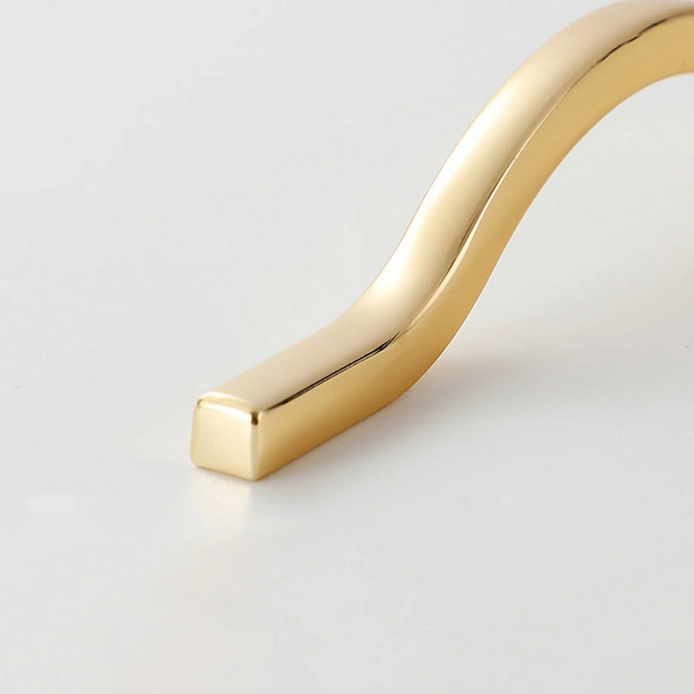 Sequoia Cabinet Handle | Kitchen Cabinet Handle | Drawer Pulls | Arch Handle | Modern Handle - Color: Matte Gold