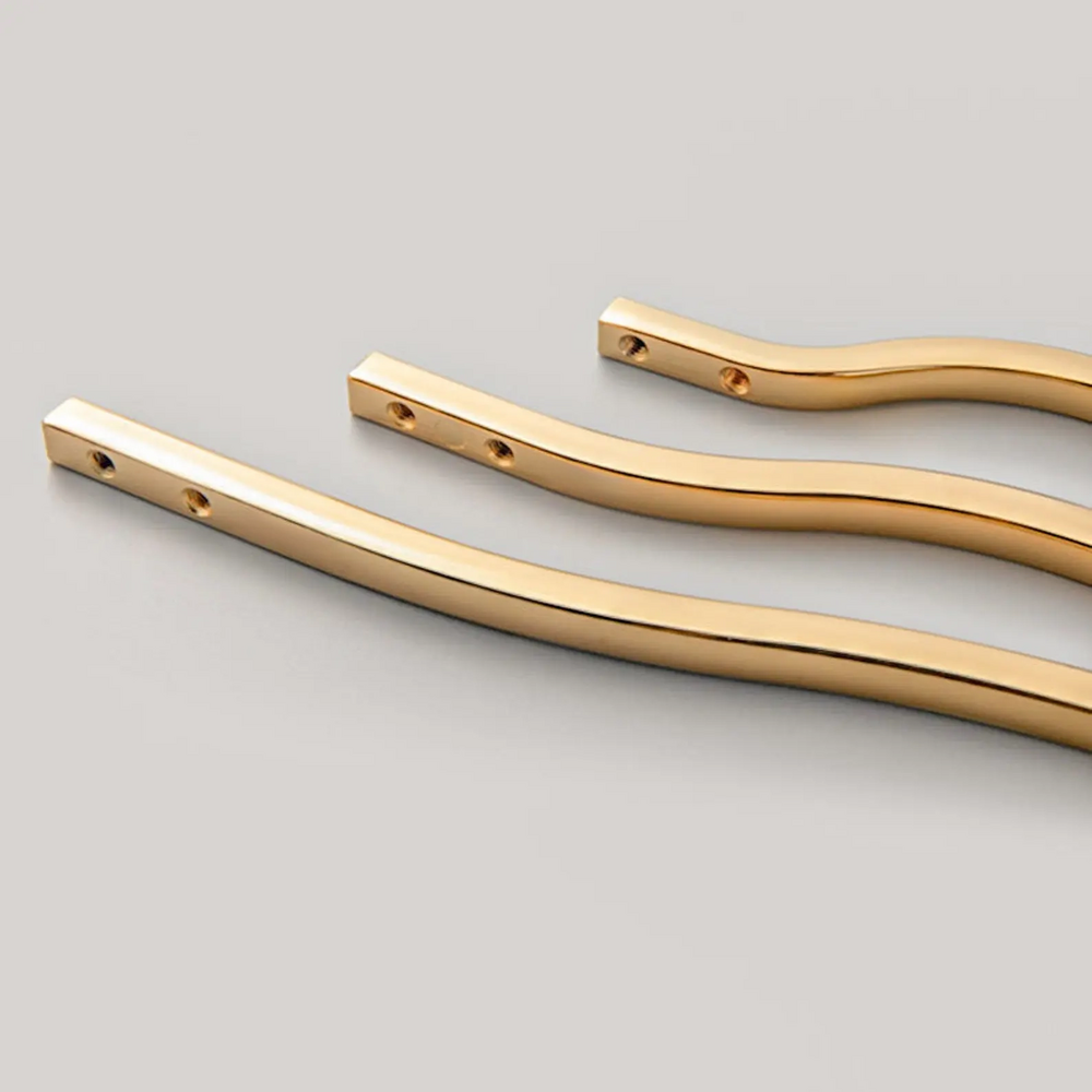 Sequoia Cabinet Handle | Kitchen Cabinet Handle | Drawer Pulls | Arch Handle | Modern Handle - Color: Matte Gold