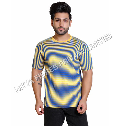 Mini Strips T-Shirt - Age Group: Adult