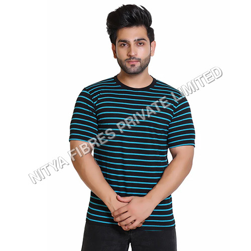 In Line Strips T-Shirt - Age Group: Adult
