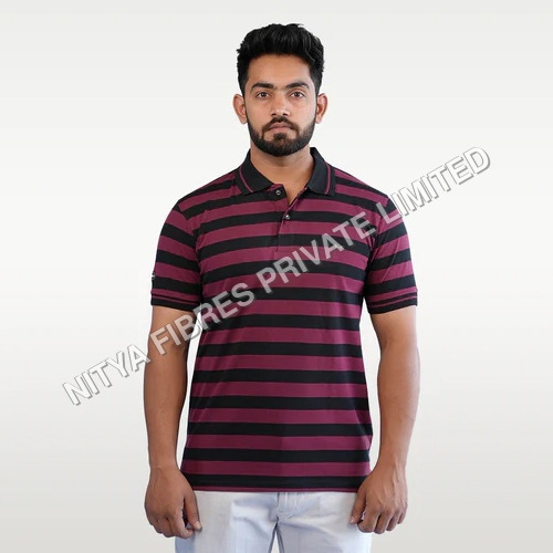 Strips Polo T-Shirt