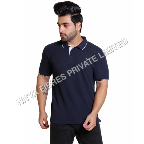 Dark Blue Polo T-Shirt - Age Group: Adult