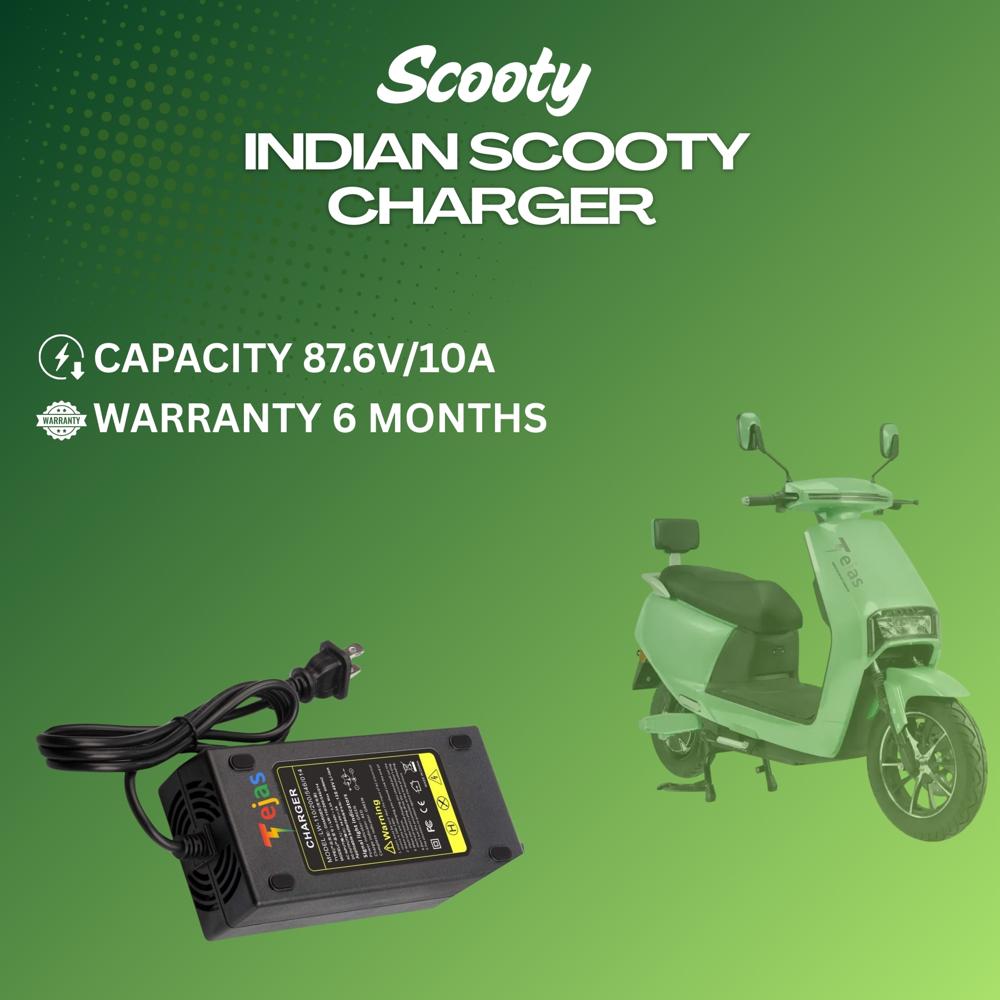 INDIAN  SCOOTY CHARGER  87.6V/10A