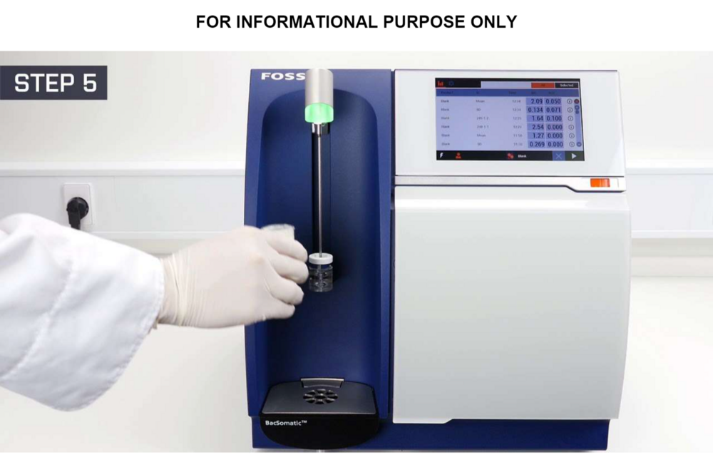 Foss Analytics BacSomatic TM Somatic Cell Analyzer