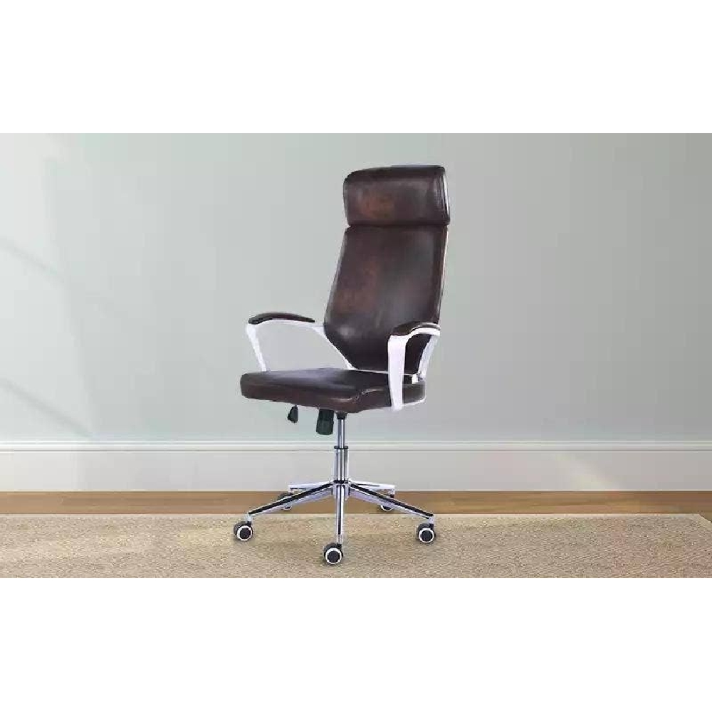 Royaloak Naples Italian Office Chair In Leatherette | Revolving Base CR52 