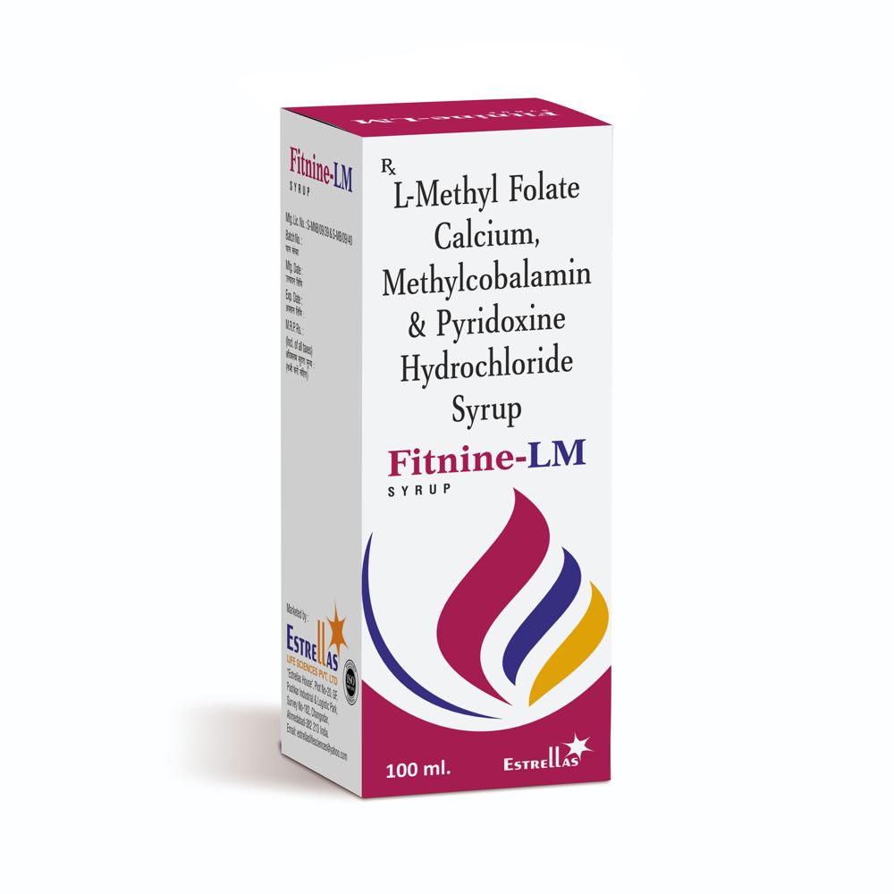 L-Methyl Folate Calcium, Methylcobalamin & Pyridoxal-5-Phosphate Syrup