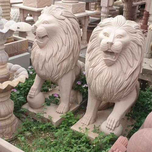 Giant Lion Statue