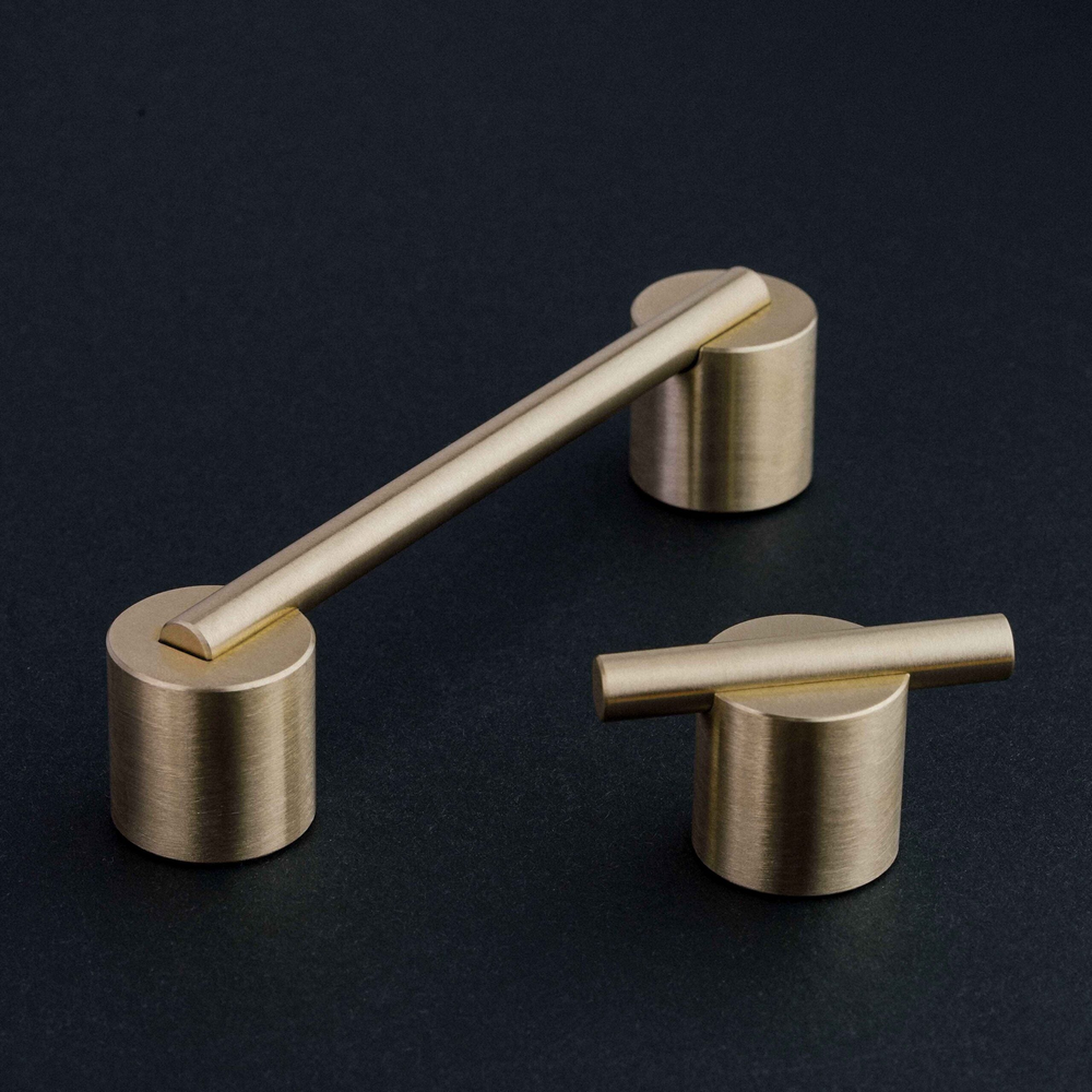 Dune Cabinet Handle | Kitchen Cabinet Handle | Drawer Pull | Wardrobe Handle | Creative Handle - Color: Matte Gold