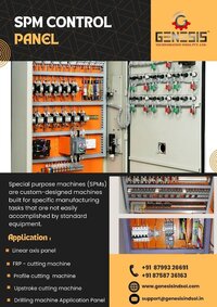 Control Panel With PLC And HMI Programming