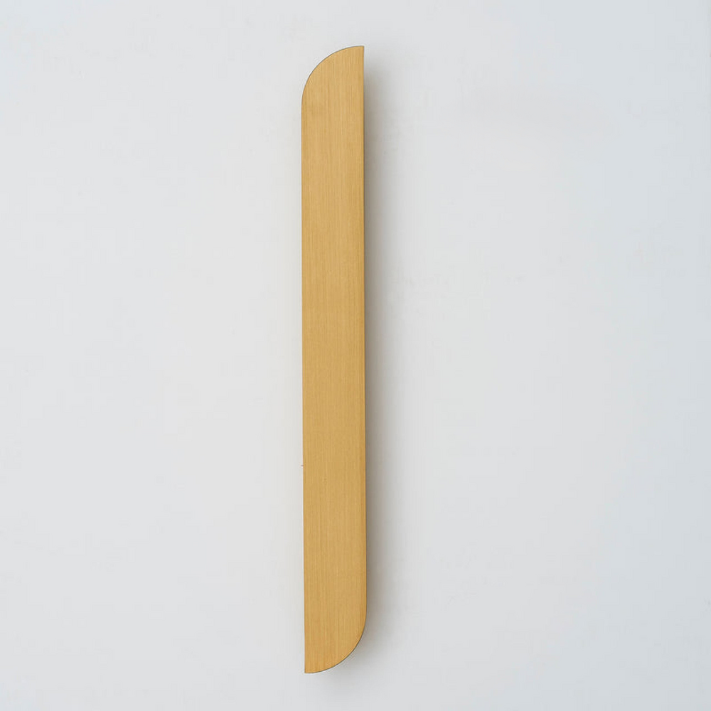 Glacier Cabinet Handle | Kitchen Cabinet Handle | Drawer Pull | Wardrobe Handle | Decorative Handle | Stylish Handle - Color: Matte Gold