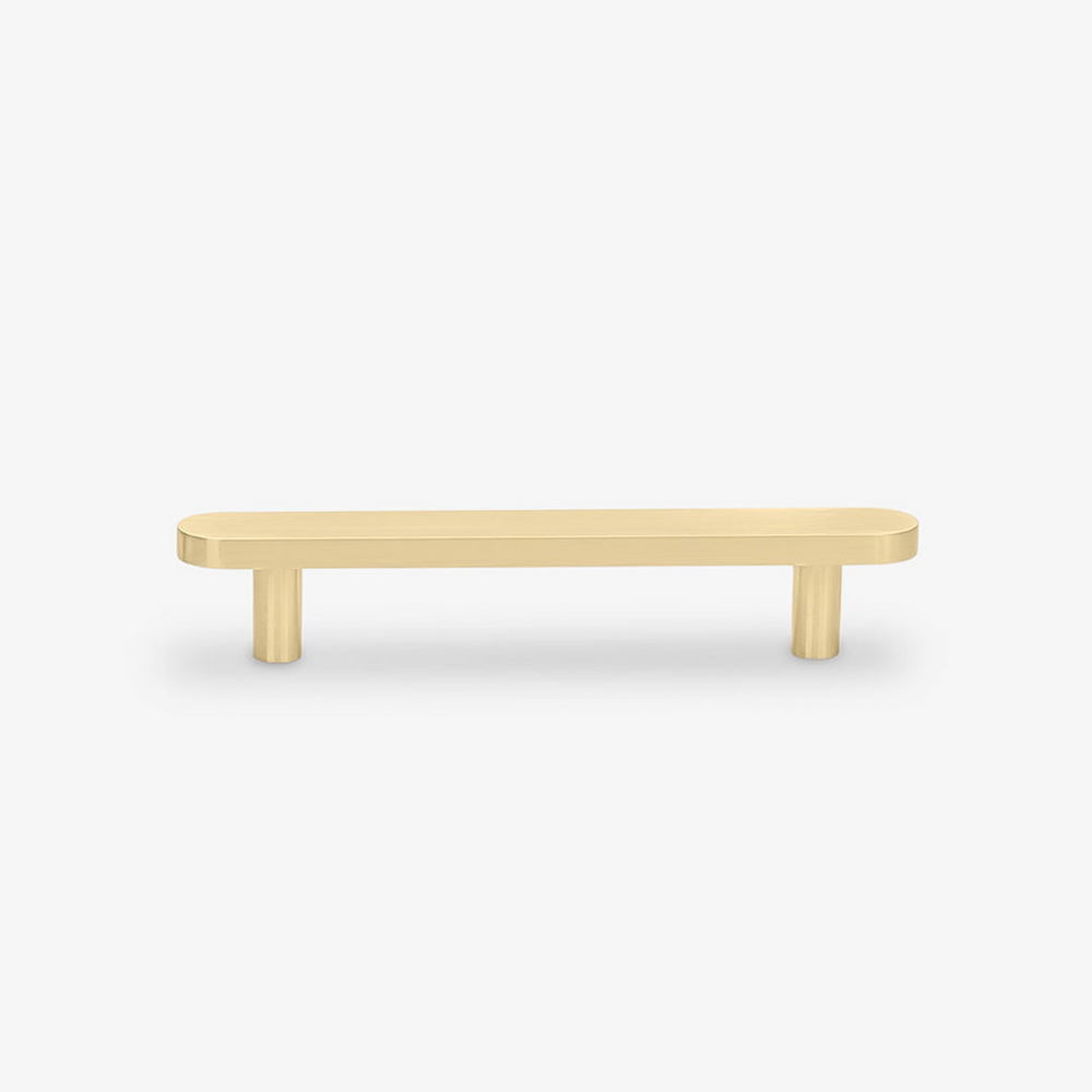Quartz Cabinet Handle | Kitchen Cabinet Handle | Drawer Pull | Wardrobe Handle | Cupboard Handle | Flat Handle | Luxurious Long Handle - Color: Matte Gold