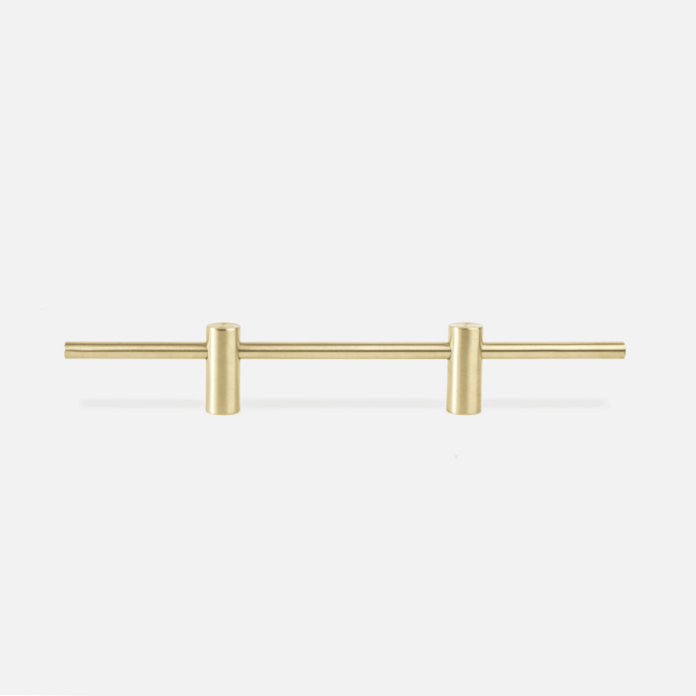 Rainshadow Cabinet Handle | Drawer Handle | Wardrobe Handle | Modern Dresser Handle | Cupboard Handle | Closet Handle | Bathroom Handle | Kitchen Handle | Decorative Handle - Color: Matte Gold