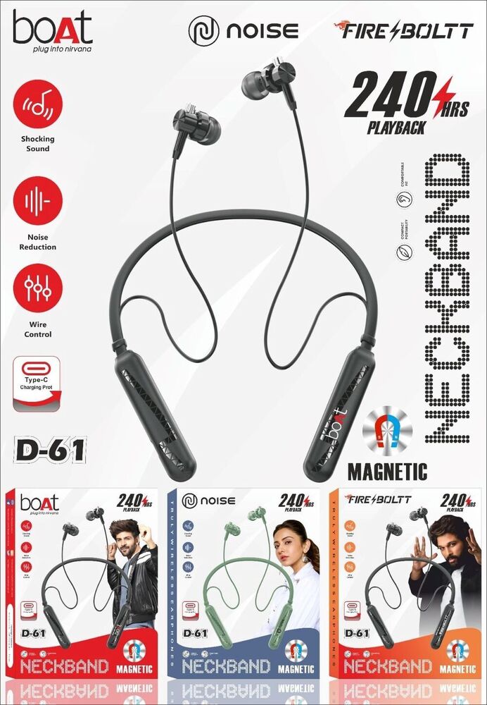 D61 Bluetooth Neckband