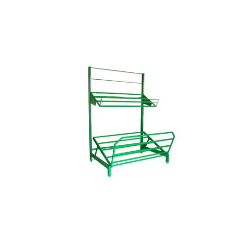 Open Adjustable Fruit And Vegatable Racks - Color: Green