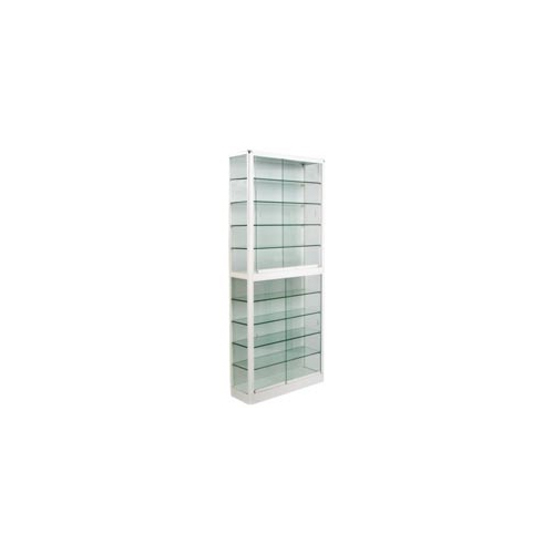 Showcase Wall Racks For Retail Shops And Supermarkets - Color: White