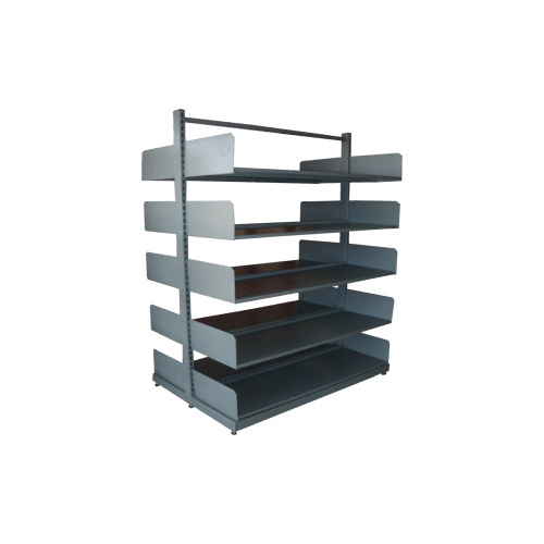 Economy Model Book Racks - Color: Grey