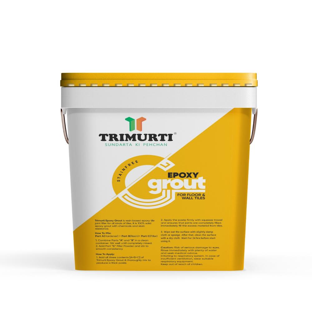 Trimurti 5 Kg Epoxy Grout With Filler Powder - Application: Wet Areas Such As Bathrooms