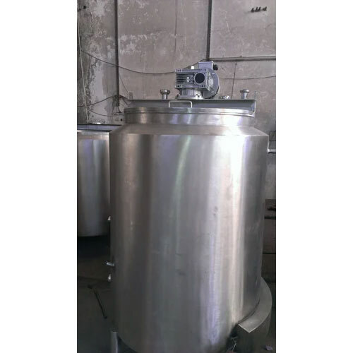 Dahi Inoculation Tank - Capacity: 500-1000 Ton