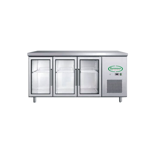 Under Counter Backbar Freezer - Color: Silver