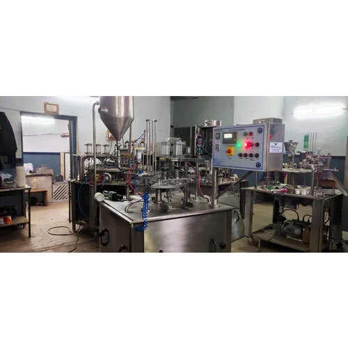 Dahi Cup Filling Machine-Single Head