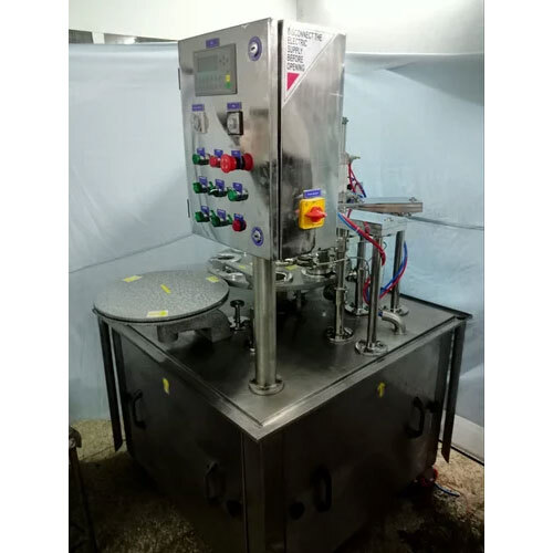 Dahi Cup Filling Machine-Semi-Automatic