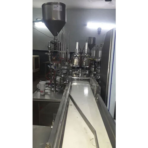 Lassi Cup Filling And Sealing Machine - Automatic Grade: Automatic