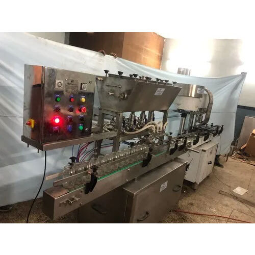 Glass Bottle Jar Filling And Capping Machine - Automatic Grade: Automatic