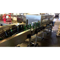Bottle Cooling Tunnel - Stainless Steel, Electric Drive, Plc Control | Fully Automatic System With 1-year Warranty, Ideal For Industrial Applications