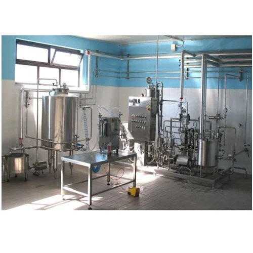 Milk Processing Plant - Color: Sliver