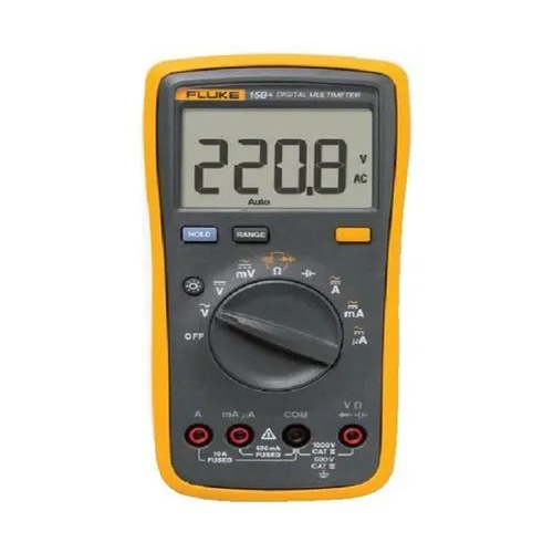 Fluke 15B Plus Digital Multimeter - Frequency: 50-60 Hertz (Hz)