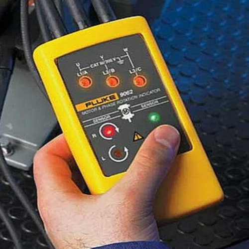 Fluke 9062 Motor Phase Rotation Indicator - Frequency: 50-60 Hertz (Hz)