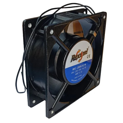 Rexnord Panel Cooling Fan - Color: Black