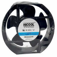Hi Cool Panel Fan - Color: Black
