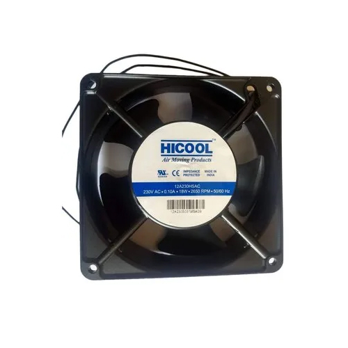 Hicool Cooling Fan - Color: Black