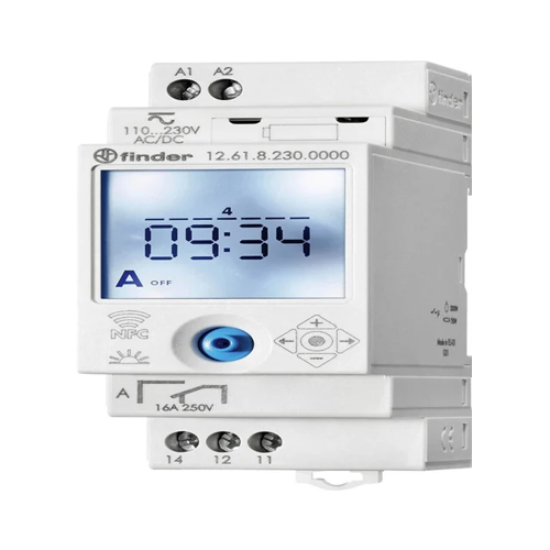 Finder 1261 Current Relay - Color: White