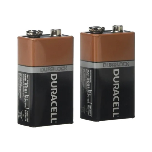 Duracell 9V Battery - Features: Long Lifespan