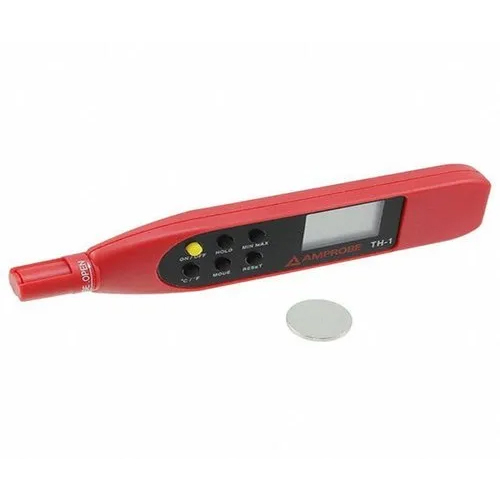 Amprobe Th - 1 Compact Probe Style Relative Humidity Meter - Color: Red