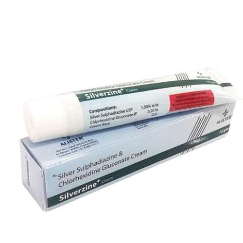 Silver Sulphadiazine And Chlorhexidine Gluconate Cream - Application: For External Use